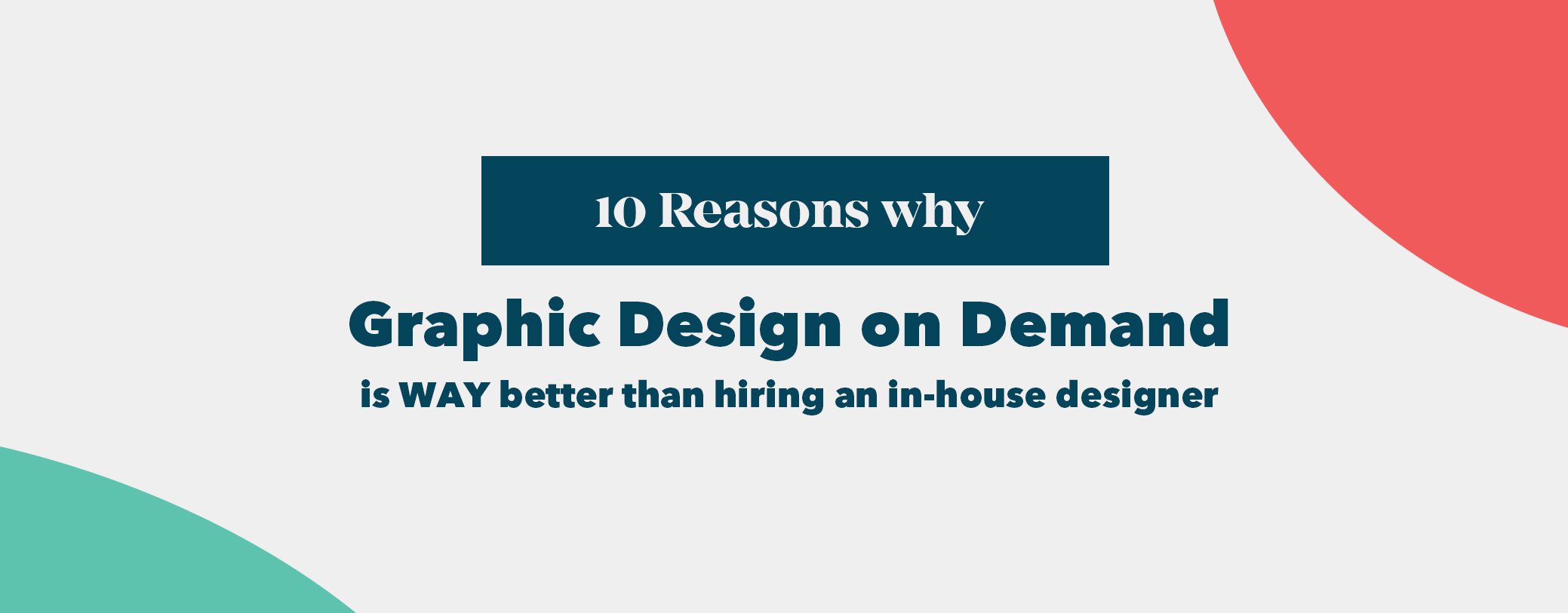 Thinking about hiring a graphic designer?